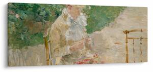 Tablou - Berthe Morisot, Young Woman Knitting, reproducere (120x50 cm)