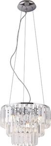 Lustră pe cablu MAXLIGHT P0259 MONACO 9xG9/40W/230V d. 42 cm crom