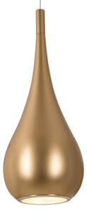Lustră pe cablu MAXLIGHT P0436 DROP 1xE27/40W/230V d. 20 cm auriu
