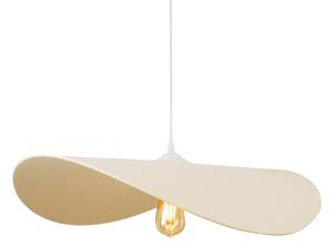 Lustră pe cablu MAXLIGHT P0585 PAN 1xE27/15W/230V d. 60 cm crem