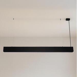 Lustră LED suspendată pe cablu, 55 W, 230 V, 3000/4000/6500 K, 120 cm, negru