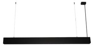 Lustră LED suspendată pe cablu, 55 W, 230 V, 3000/4000/6500 K, 120 cm, negru