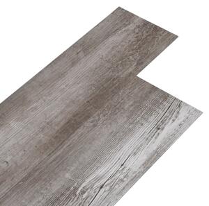 Plăci pardoseală autoadezive lemn maro mat 5,02 m² PVC 2 mm