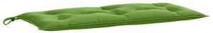 Pernă bancă de grădină melanj verde, 100x50x7 cm, textil