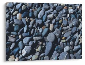Tabloul cu pietre pe plajă (70x50 cm)
