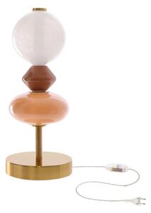 Lampă de birou LED FLORES, 10W/230V, auriu/portocaliu/maro