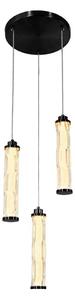 Pendul LED pe cablu CORTE LED/25W/230V negru