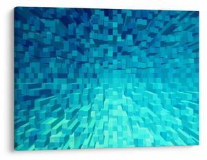 Tabloul - cuburi abstracte (70x50 cm)