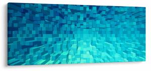 Tabloul - cuburi abstracte (120x50 cm)