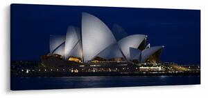 Tabloul Sydney nocturn (120x50 cm)