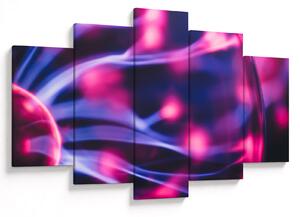 Tablou abstract mov (150x105 cm)