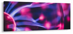 Tablou abstract mov (120x50 cm)