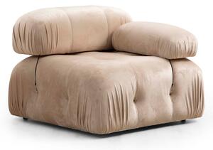 Canapea de colț Bubble Corner ( L1-O1-1R -Puf) - Cream