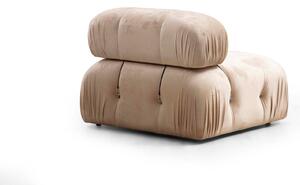 Canapea de colț Bubble Corner ( L1-O1-1R -Puf) - Cream