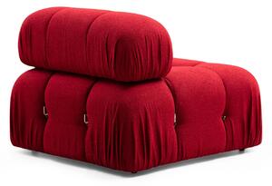Canapea de colț Bubble Corner ( L1-O1-1R -Puf) - Red