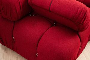 Canapea de colț Bubble Corner ( L1-O1-1R -Puf) - Red