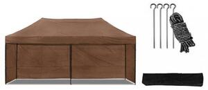 Cort pavilion 3x6 m maro All-in-One