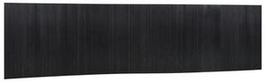 Paravan de cameră, negru, 165x800 cm, bambus