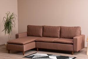 Canapea de colț Lungo - Light Brown