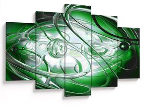 Tabloul abstract verde (150x105 cm)