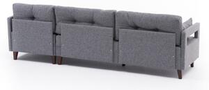 Canapea de colț Comfort Right - Grey