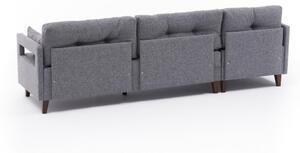 Canapea de colț Comfort Left - Grey