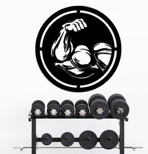 DUBLEZ | Tablou fitness pentru perete - Biceps de culturist