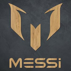 DUBLEZ | Logo din lemn al fotbalistului - Messi