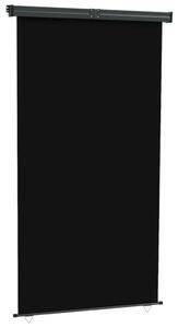 Copertină laterală de balcon, negru, 165 x 250 cm
