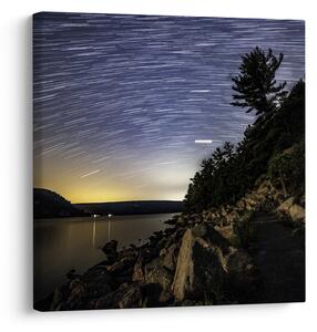 Tablou - cerul cu apus de soare (30x30 cm)