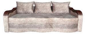 Canapea Extensibila Simona, 225x74x100 Cm, Maro