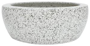 Lavoar de blat, gri, rotund, Φ41x14 cm, ceramică