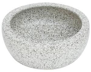 Lavoar de blat, gri, rotund, Φ41x14 cm, ceramică