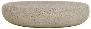 Lavoar de blat, nisipiu, 59x40x15 cm, ceramică, oval