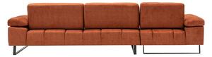 Canapea de colț Mustang Large Left - Orange