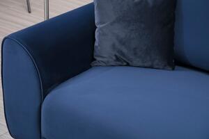 Canapea extensibilă de colț Image Corner Right ( L3-Chl ) - Navy Blue