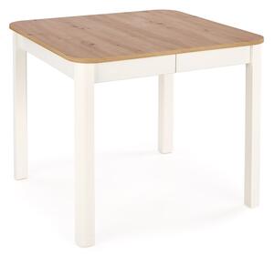 Stůl pliere 90x90 Biatro - stejar artizanal / Alb