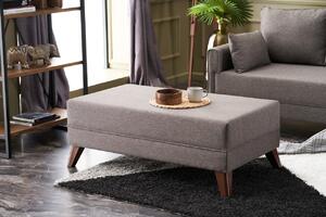 Canapea extensibilă de colț Bella Mini Corner Sofa Right - Brown