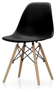 OC103 Scaun Roma scaun negru de sufragerie