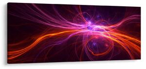 Tablou cu abstracțiune modernă (120x50 cm)