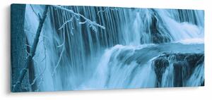 Tablou - cascadele închețate (120x50 cm)