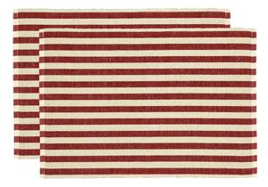 Suporturi pentru farfurii 2 buc. din amestec de iută 33x48 cm Statement Stripe – Södahl