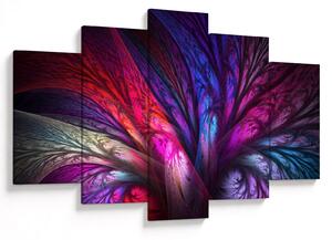 Tabloul abstract cu copacul (150x105 cm)