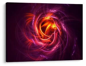 Tabloul cu abstracțiune modernă care luminează (70x50 cm)