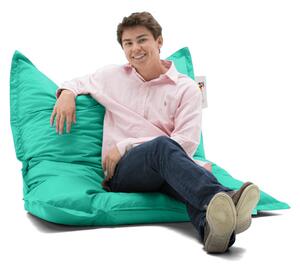 Fotoliu puf pentru grădină Cushion Pouf 100x100-Turquoise Turcoaz
