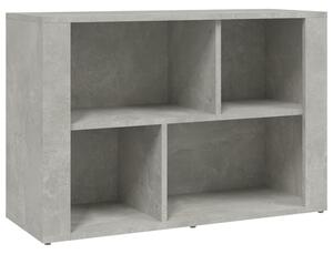 Servantă, gri beton, 80x30x54 cm, lemn prelucrat