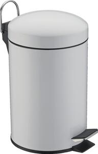 Coș de gunoi cu pedală 3L, alb