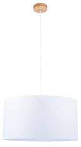 Eko, lampă suspendată, dulie E27, 1 bec, 60W, alb