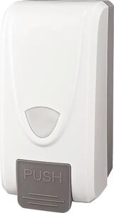 Dispenser/Dozator săpun lichid Ferro, 1000 ml, plastic ABS alb