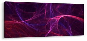 Tabloul abstract cu linii curbe (120x50 cm)